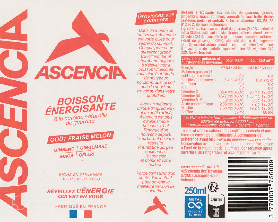 Ascencia -L'énergie de tes ambitions.